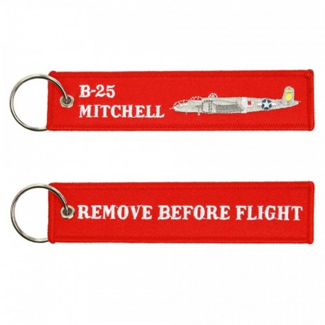 Porte Clé Identification Remove Before Flight B25 Mitchell