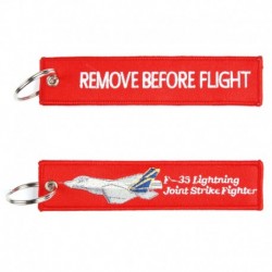 Porte Clé Identification Remove Before Flight F35