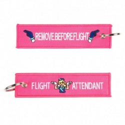 Porte Clé Identification Remove Before Flight Flight Attendant