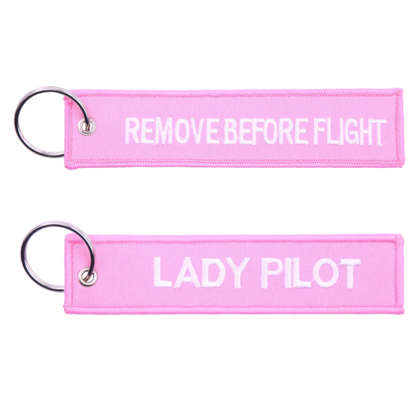 Porte Clé Identification Remove Before Flight Flight Lady Pilot Fostex - Porte Clé sur Quaerius.com - Vêtemen