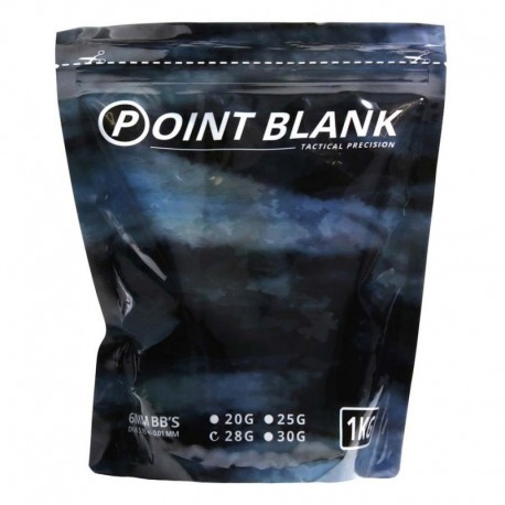 Sac Billes Airsoft Extreme 0.28 g Point Blank 1 Kg