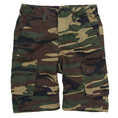 Short Cargo Enfant Camouflage