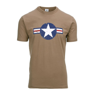 T-Shirt WWII Coyote Fostex - T-shirts sur Quaerius.com - Vêtements militaire et Equipements de Sécurité 