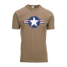 T-Shirt WWII Coyote Fostex - T-shirts sur Quaerius.com - Vêtements militaire et Equipements de Sécurité 