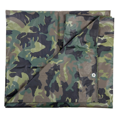 Tarpaulin Woodland 4.8 x 6 m