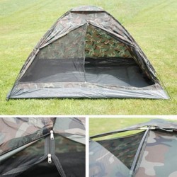 Tente 3 Personnes Monodone Camouflage