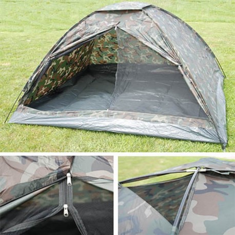 Tente 4 Personnes Monodone Camouflage