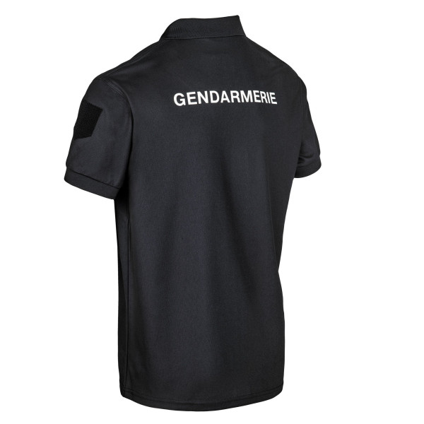 Polo Gendarmerie Cooldry Homme Noir DCA France - Polos