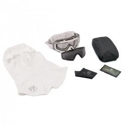 Masque balistique SnowHawk Essential - Kit 2 Verres + Balaclava Revision Military