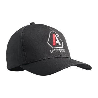 Casquette Stretch Fit A10 noir logos blanc / rouge A10 Equipment - Casquettes sur Quaerius.com - Vêtements militaire 