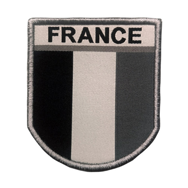 Ecusson France gris brodé sur tissu A10 Equipment - Patches
