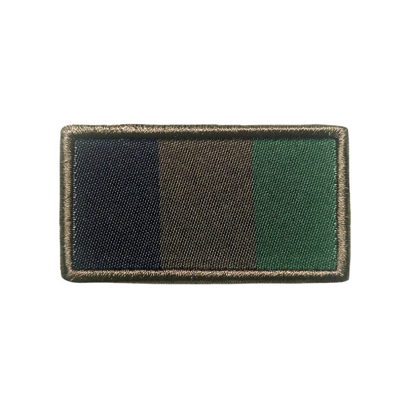 Patch drapeau français basse visibilité brodé sur tissu A10