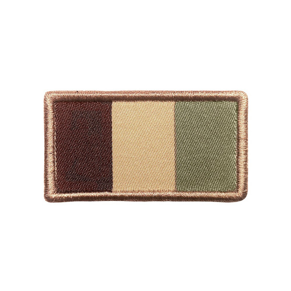 Patch drapeau français désert brodé sur tissu A10 Equipment