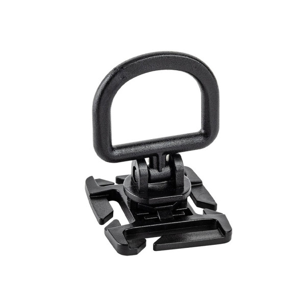 Point d'ancrage rotatif D-ring avec fixation pour passant