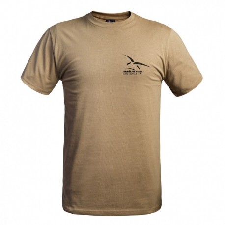 T-shirt Strong Armée de l'Air et de l'Espace tan