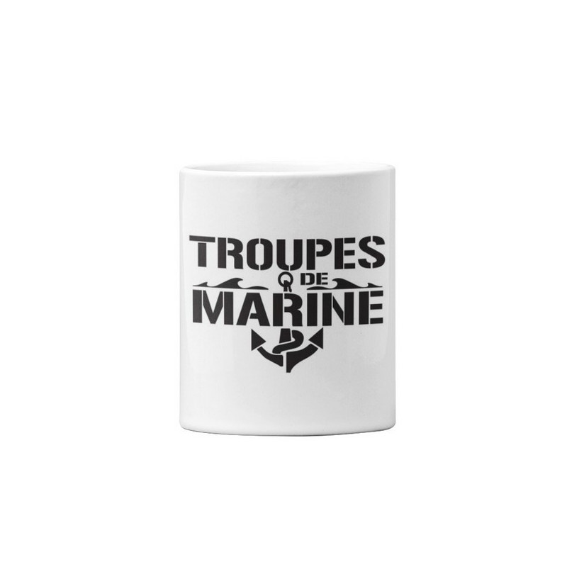 Mug Troupe de Marine Ancre et Vagues Quaerius - Mug Armée Française Quaerius