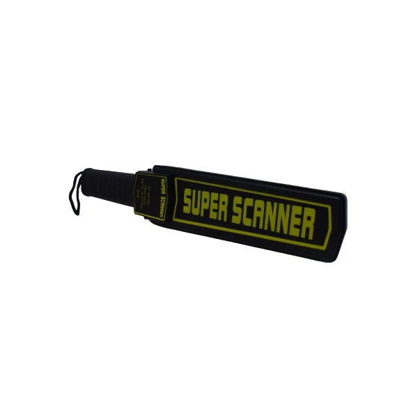 Détecteur de Métaux à main Rechargeable Super Scanner 2.0