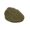 Casquette Laine à Carreaux Percussion - Equipement chasse casquette Quaerius