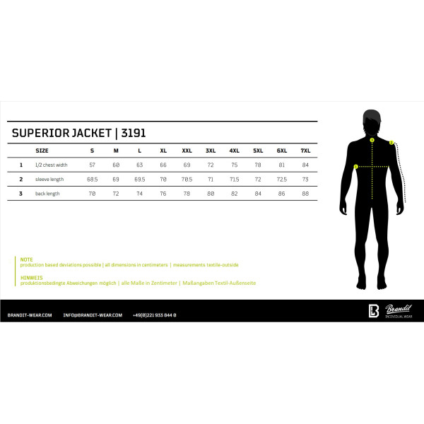 Veste Superior Brandit - Veste Tactique Brandit