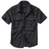 Chemise Militaire Manches Courtes Vintage Brandit - Chemise Brandit
