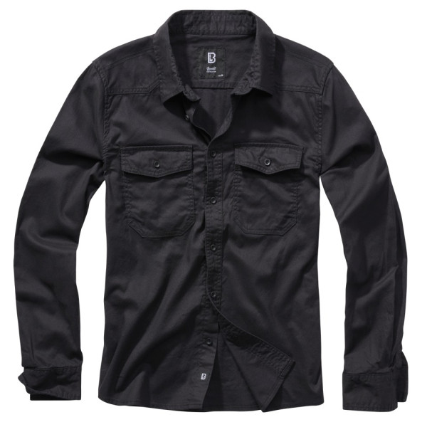Chemise en Flanelle Manches Longues Brandit - Chemise Brandit