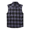 Chemise à carreaux sans manches Brandit