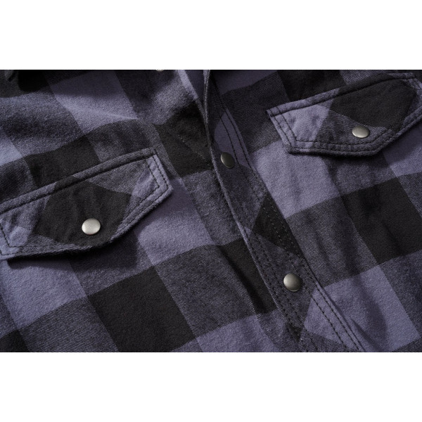 Chemise à carreaux sans manches Brandit