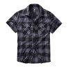 Chemise à carreaux à manches courtes Brandit