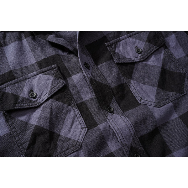 Chemise à carreaux à manches courtes Brandit
