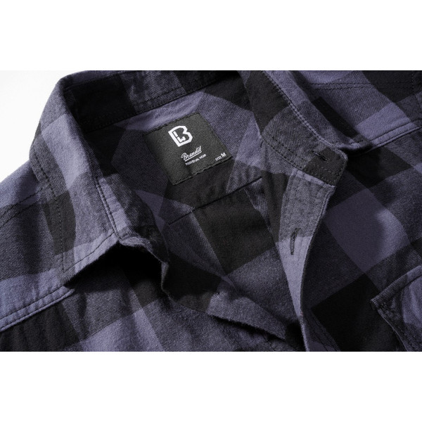 Chemise à carreaux à manches courtes Brandit