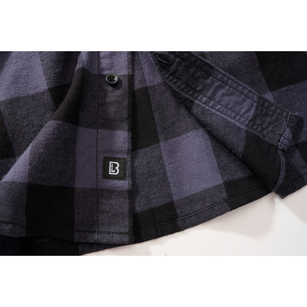 Chemise à carreaux à manches courtes Brandit