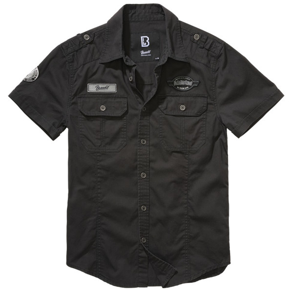 Chemise Vintage Luis Manches Courtes Brandit - Chemise Brandit