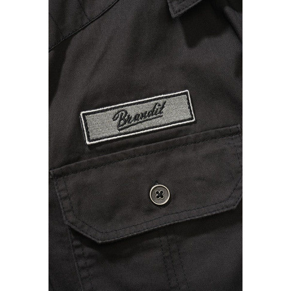 Chemise Vintage Luis Manches Courtes Brandit - Chemise Brandit