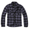 Chemise à carreaux à manches longues pour enfants Brandit