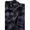 Chemise à carreaux à manches longues pour enfants Brandit