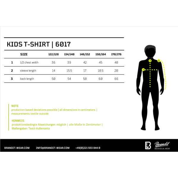 T-shirt pour enfants Brandit