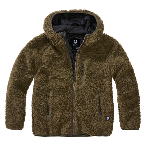 Veste en Polaire Teddy avec Capuche pour Enfants Brandit