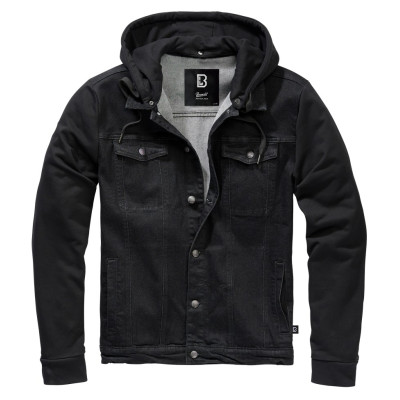 Veste Denim Cradock Noir Brandit - Veste Brandit