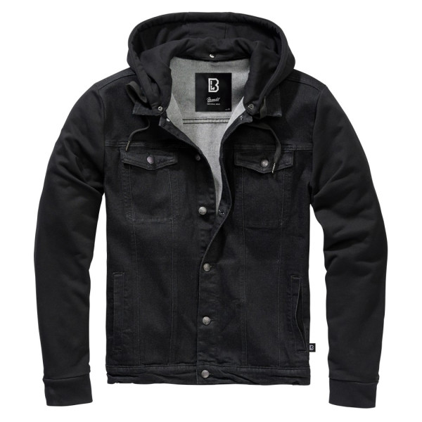Veste Denim Cradock Noir Brandit - Veste Brandit