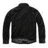 Veste en Velours Côtelée Noire Brandit