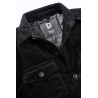 Veste en Velours Côtelée Noire Brandit