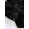 Veste en Velours Côtelée Noire Brandit