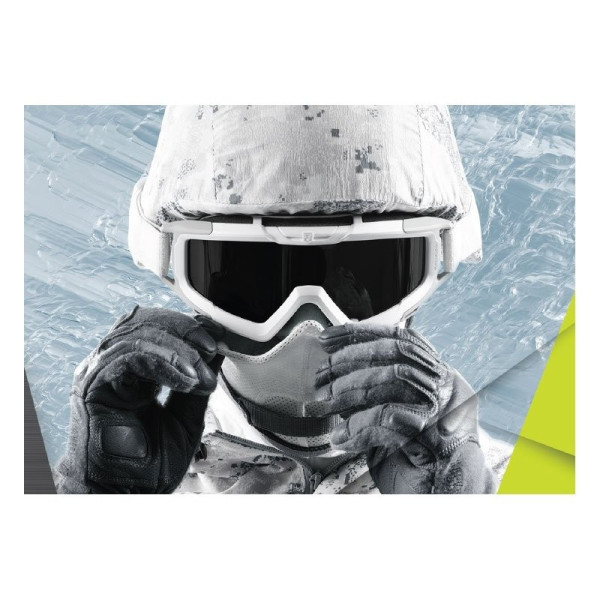 Masque balistique SnowHawk Essential + Cagoule Revision - Masques