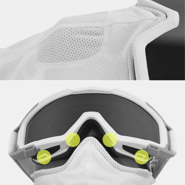 Masque balistique SnowHawk Essential + Cagoule Revision - Masques