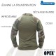 Chemise de Combat UBAS Opex - Equipement militaire Habillement Quaerius