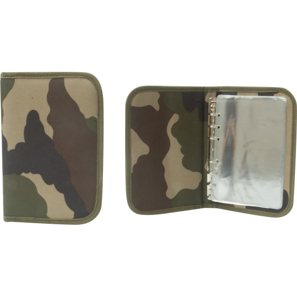Classeur Chef de groupe (10 feuilles 5 x 10cm incluses) DCA France - Equipement militaire Papeterie armée française Quaerius