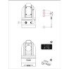 Caméra Dôme Thermique MT-M6T5S Nocpix InfiRay sur Quaerius