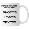 Mug Personnalisé Blanc Céramique Quaerius - Mugs Quaerius