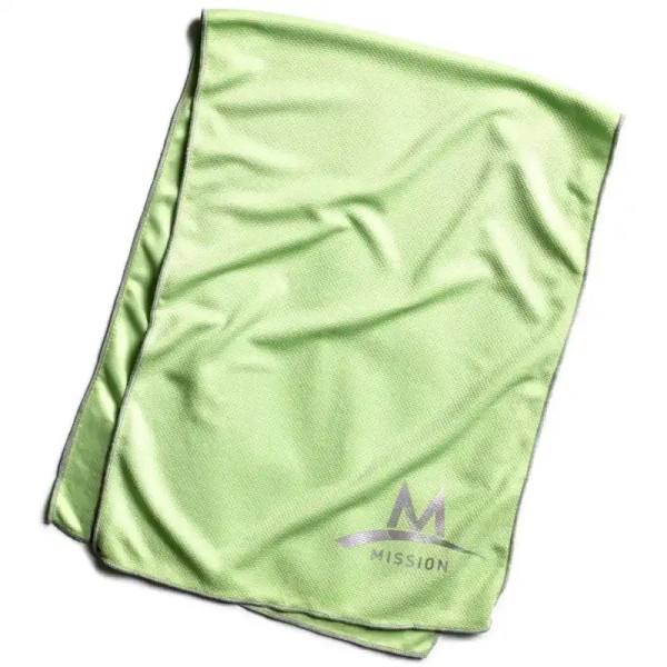 Serviette Rafraichissante Vert Greentea Enduracool Techknit YOGA Mission