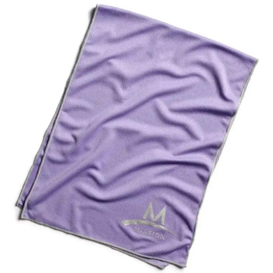 Serviette Rafraichissante Lavande Enduracool Techknit Yoga Mission